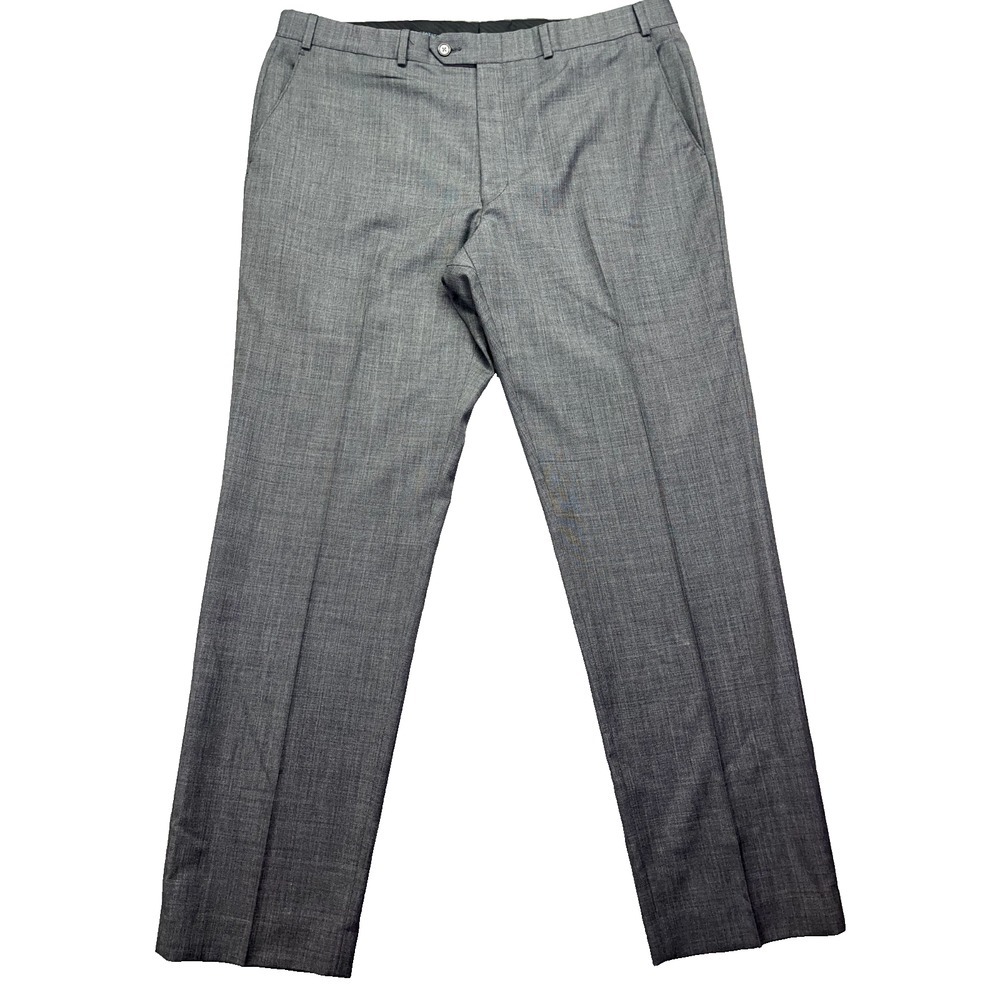 VTG Lauren Ralph Lauren Wool Blnd Pant Men Sz 38 Fits 38" Union Made Canada Grey